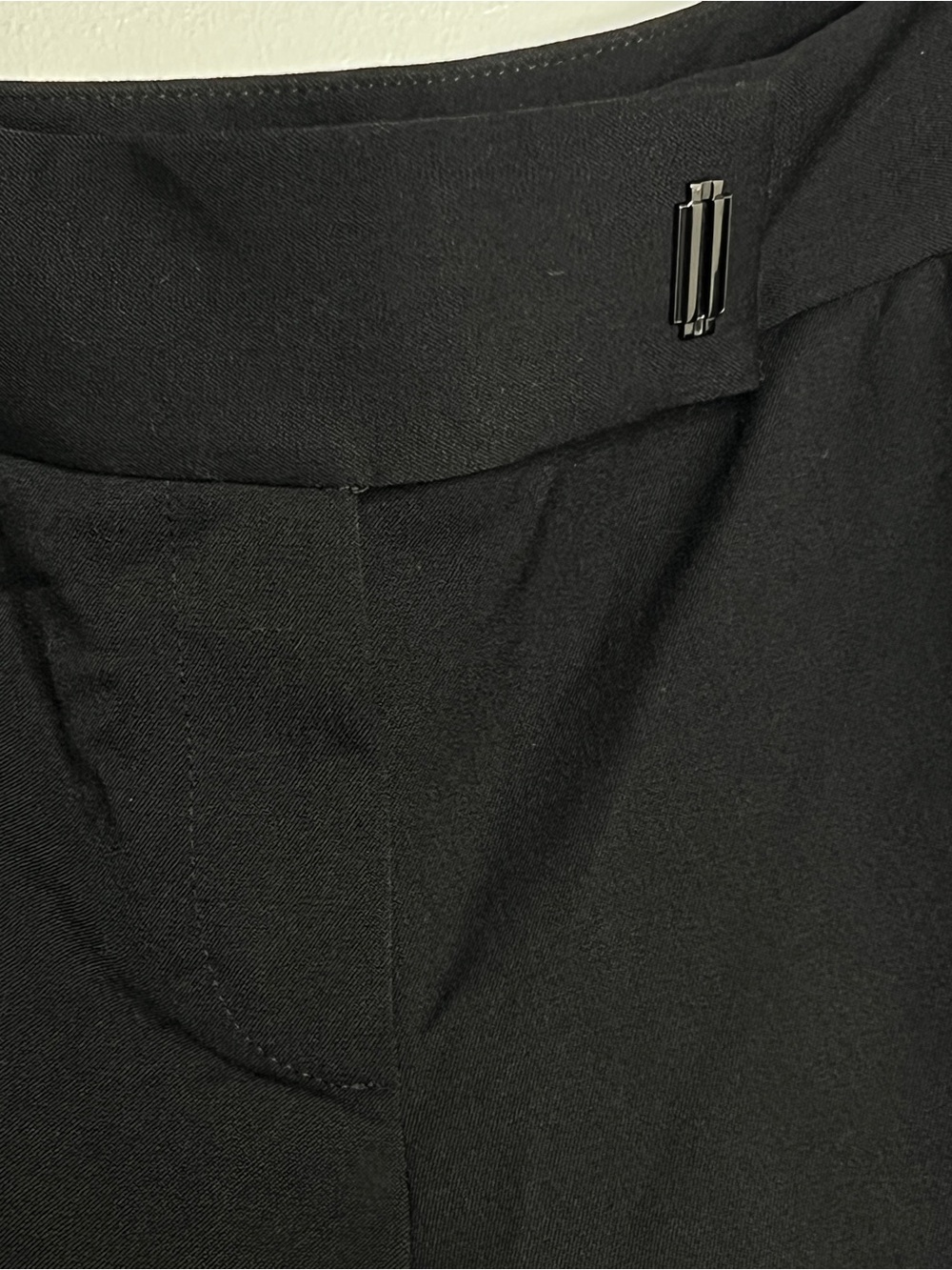 NWT White House Black Market 10P Legacy Modern Bootcut Dress Pants Black Petite - Picture 2 of 7
